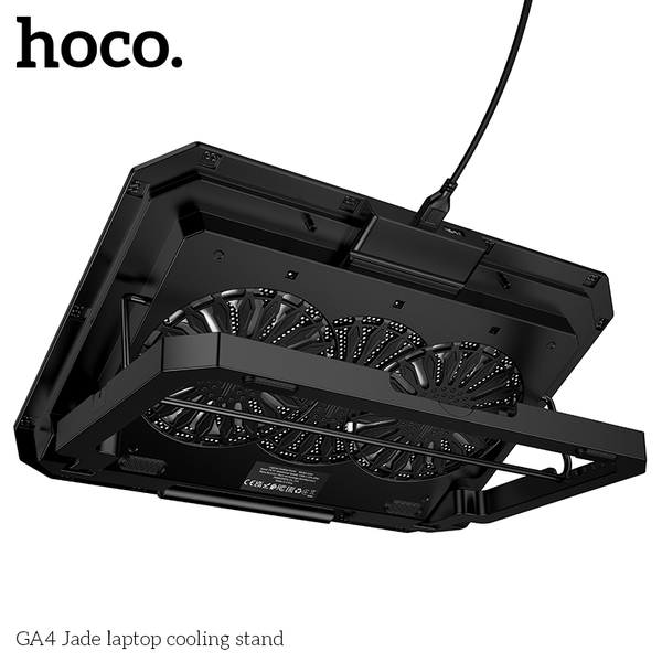 HOCO GA4 Jade Cooling Stand for 12-17 inch Laptop, Brand New