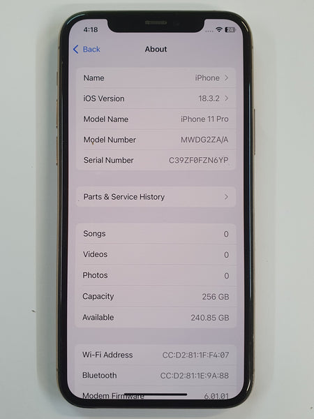 Apple iPhone 11 Pro 256GB, Pre-owned Phone