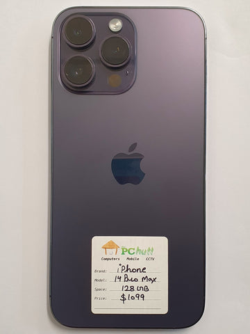 Apple iPhone 14 Pro Max 128GB, Pre-owned Phone