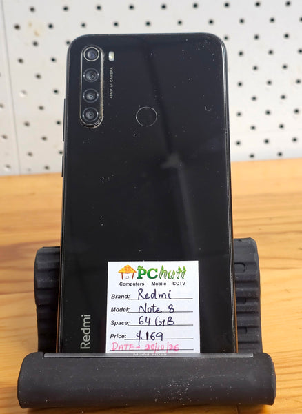 Redmi Note 8 Pre-owned phone, 64 GB, Release Date: 20/10/26