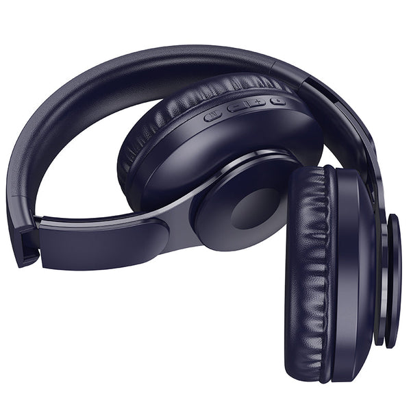 Premium Bluetooth Headset w/ 46 Hours(W45) Black