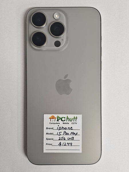 Apple iPhone 15 Pro Max 256GB, Pre-owned Phone