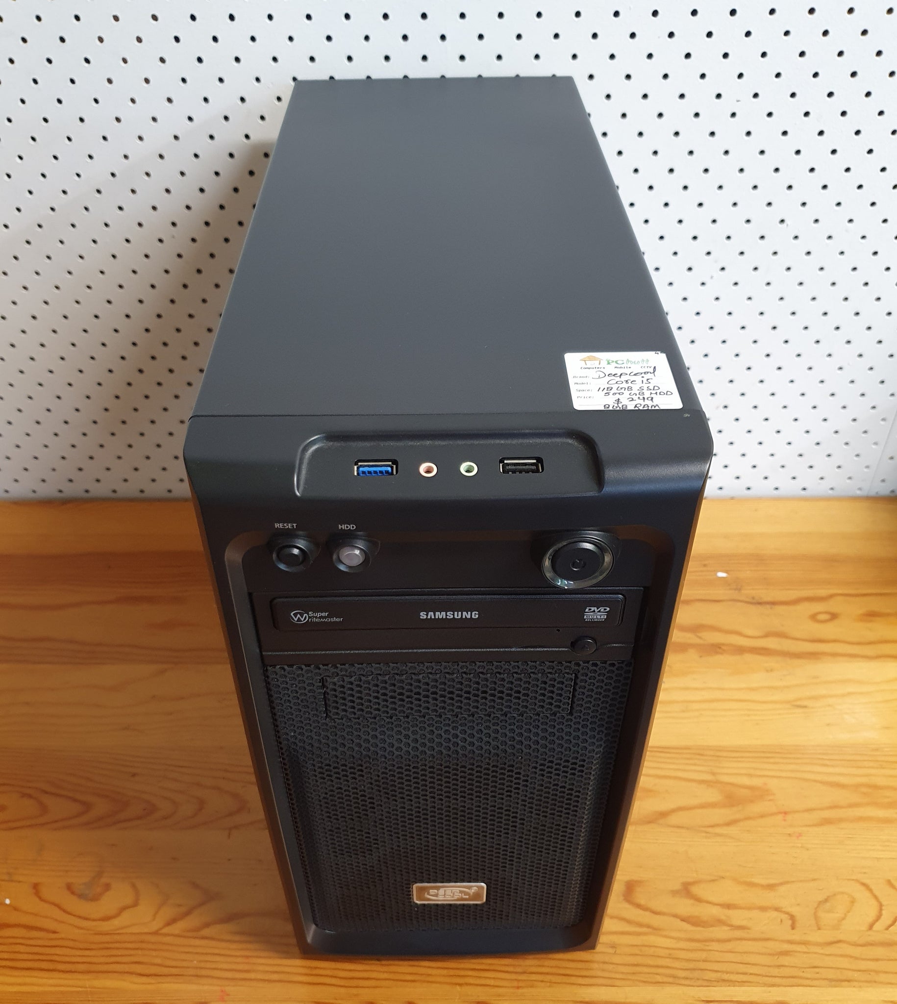 DeepCool Core i5 Desktop, Pre-owned PC