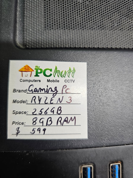 Gaming PC,Amd Ryzen 3,256GB RAM 8 GB Pre-owned