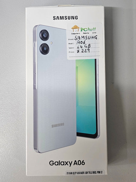 Samsung  Galaxy A06 Light Blue 64GB, Brand New Phone