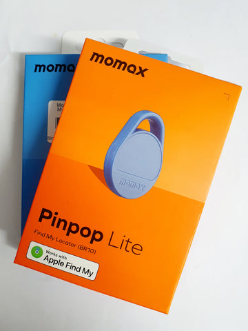 Momax Pinpop Lite Apple Find My Locator(BR10),  Bluetooth AirTag