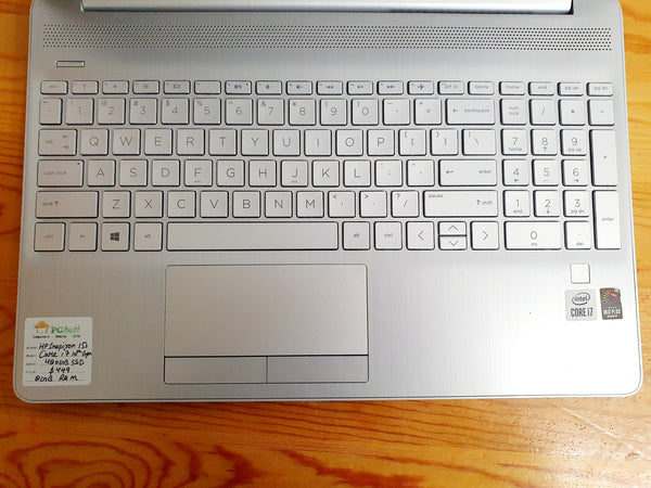 HP Inspiron 15s, 480GB SSD/8GB  RAM, Pre-owned Laptop