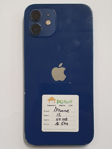 Apple iPhone 12 64GB, Pre-owned Phone