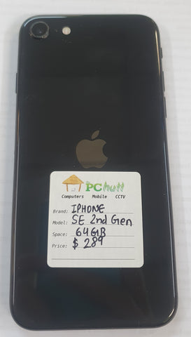 Apple iPhone SE 2nd Generation 64GB, Pre-owned