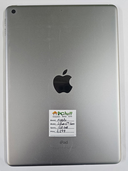 Apple iPad 6th Gen 128GB, Pre-owned iPad