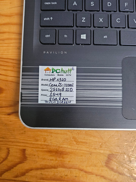 HP Pavillion x360 Convertible 14" inch Intel(R) Core(TM) i5-7200U 256GB SSD/8GB RAM, Pre-owned Laptop