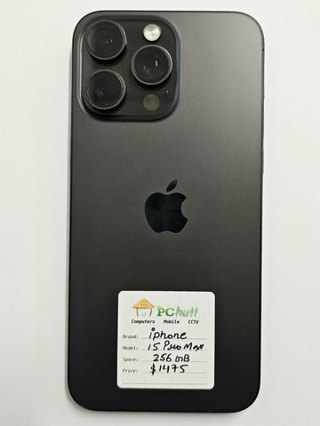 Apple iPhone 15 Pro Max 256GB, Pre-owned Phone