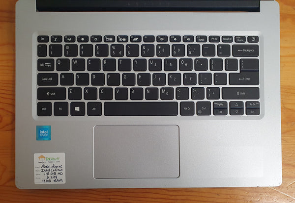 Acer Aspire 1 intel Celeron 118GB HD/4GB RAM Pre-owned Laptop