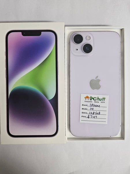 Apple iPhone 14 128GB, Refurbished Phone