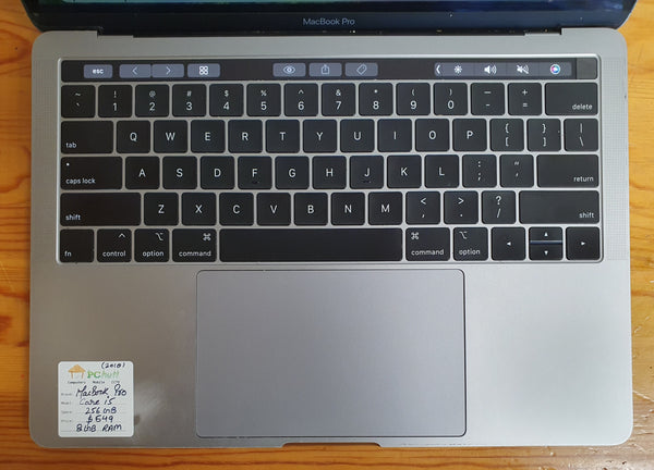 Apple MacBook Pro 2018 256GB/8GB RAM Corei5, Pre-owned Macbook