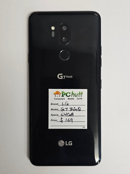 LG G7 ThinQ- Black 64GB, Pre-owned Phone