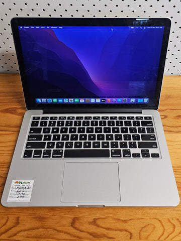 Macbook Pro 13" inch Core i5, 256GB SSD, Pre-owned Laptop