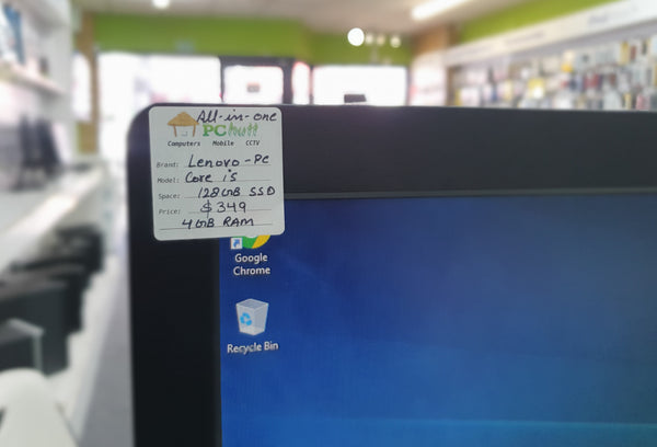 Lenovo All In One Desktop PC Core i5, Pre-owned