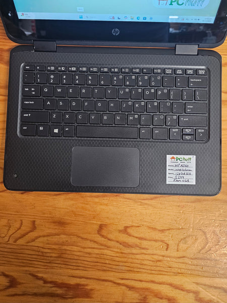 HP X360 G1 EE 11" inch Intel(R) Celeron (R) 128GB SSD/ 4GB RAM,  Pre-owned Laptop