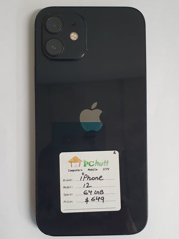 Apple iPhone 12 64GB, Refurbished Phone