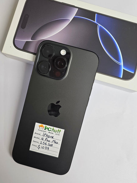 Apple iPhone 16 Pro Max 256GB, Pre-owned Phone