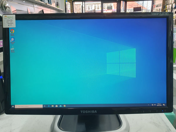 Toshiba 1080 Full HD 23" inch VGA Port Monitor, Pre-owned