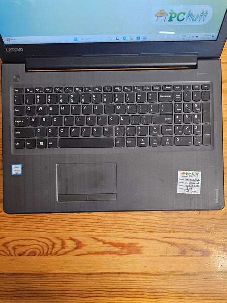 Lenovo IdeaPad 15.6" inch intel(R) Core i3-6100U 128GB SSD/8GB RAM, Pre-owned Laptop