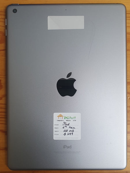 Apple iPad 6th Generation 128GB, Pre-owned iPad