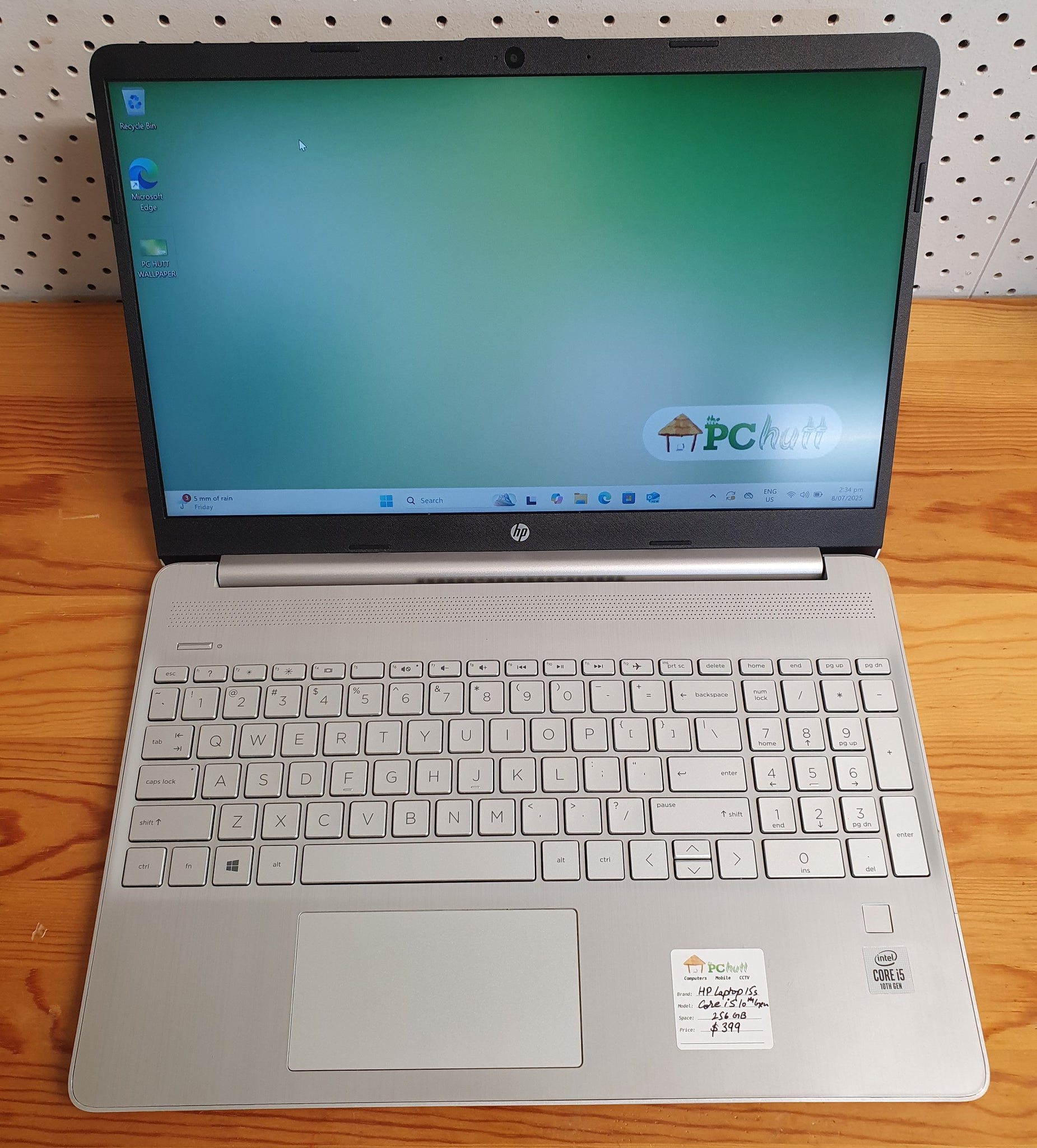 HP Laptop 15s Core i5 10th Gen. 256GB SSD, Pre-owned Laptop
