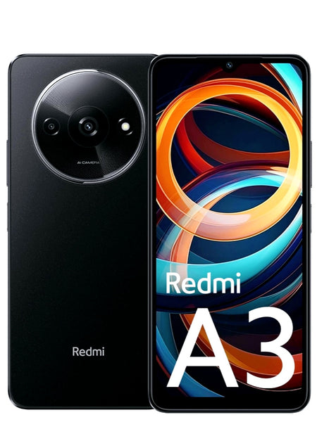 Redmi A3- Midnight Black 64GB, Brand New Phone