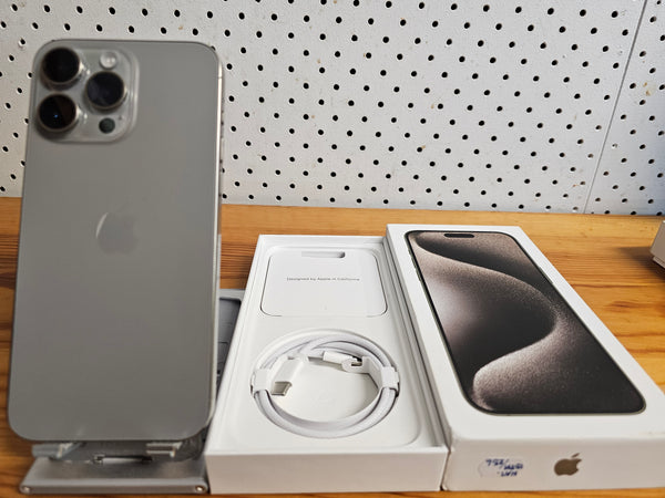 Iphone 15 Pro Max Preowned Phone 256gb Natural Titanium