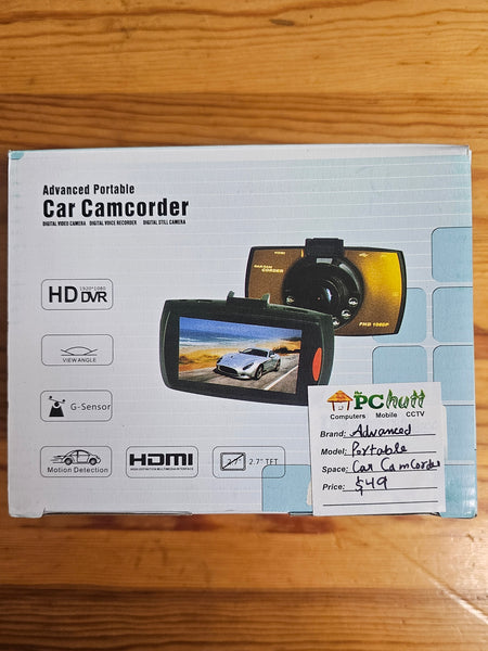 Advanced  Portable Car Camcorder, Brand New