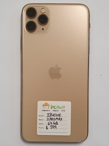 Apple iPhone 11 Pro Max, 64GB, Pre-owned Phone