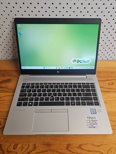 HP EliteBook 840 14" inch intel(R) Core(TM) i5-8350U 256GB SSD/ 8GB RAM, Pre-owned Laptop