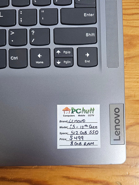 Lenovo 14" inch Laptop intel(R) Core(TM) i5 12th Gen 512GB SSD, Pre-owned Laptop