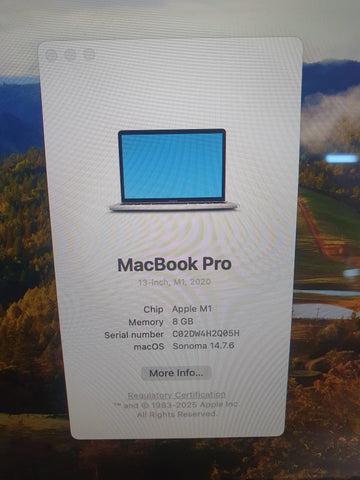 Apple MacBook Pro A2338 2020 M1, 512GB, Pre-owned Excellent Condition