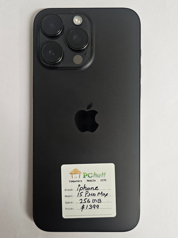 Apple iPhone 15 Pro Max 256GB, Pre-owned Phone