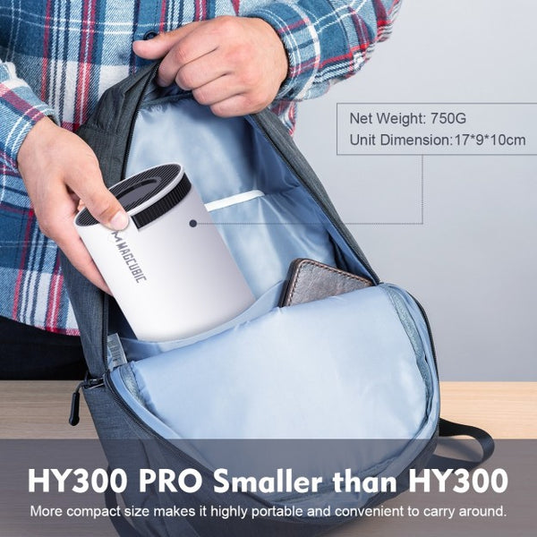 HY300 Pro Portable Projector, Brand New