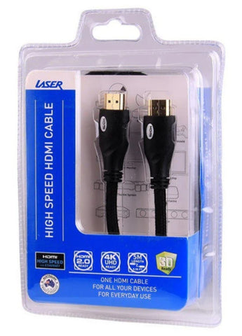 Laser HDMI to HDMI cable 5 metre