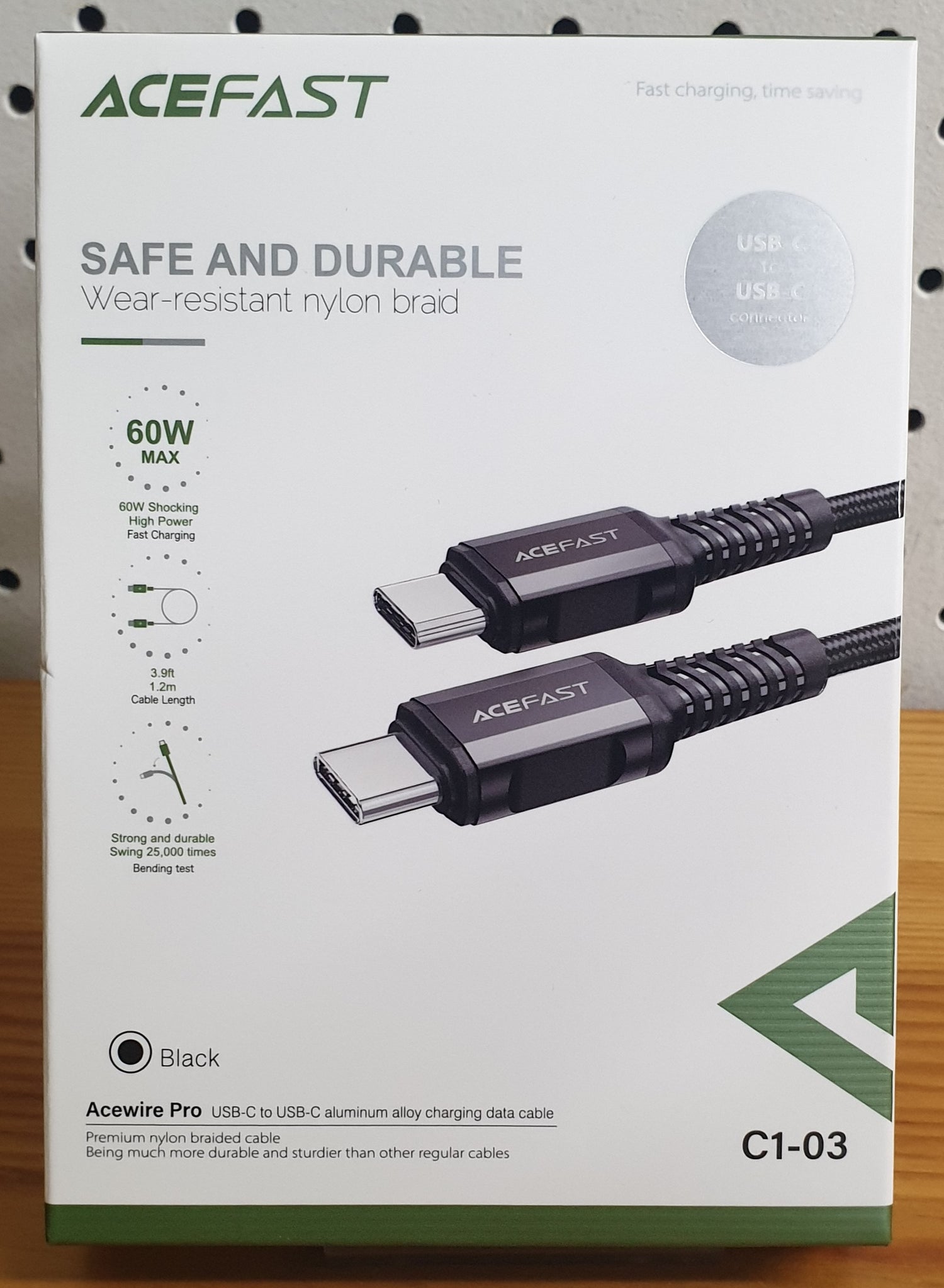 Acefast USB-C TO USB-C Cable connector