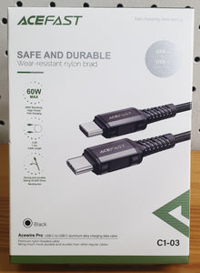 Acefast USB-C TO USB-C Cable connector