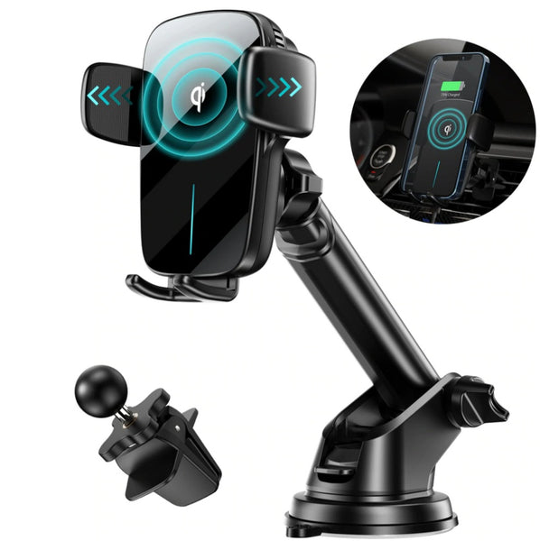 Wireless Charging Holder w/ Auto-Adjusting (D1)
