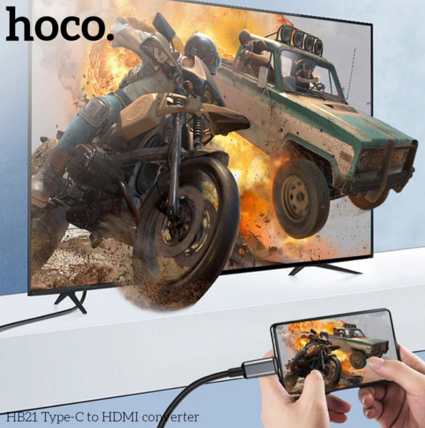 HOCO Type C to HDMI  Adaptor (HB21)
